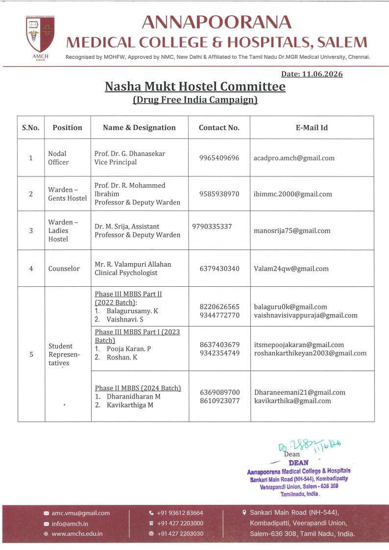 Mentor Committe